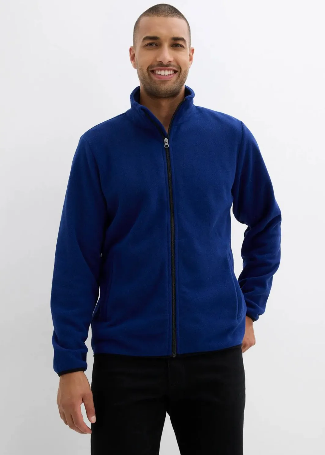 Herren bonprix Große Größen|Basics|Fleecejacke (2er Pack)