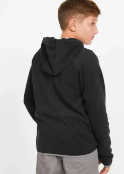 Outlet Fleecejacke mit Kontrastdetails Kinder Jungen 2-8 Jahre·Sweat & Strick|Jungen 2-8 Jahre·Jacken & Outdoor