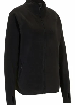 Damen bonprix Bekleidung·Blusen & Tuniken|Bekleidung·Hosen|Fleecejacke mit Reißverschluss-Taschen