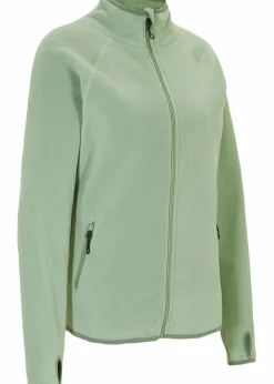 Damen bonprix Jacken & Mäntel|Sweat|Fleecejacke mit Reißverschluss-Taschen