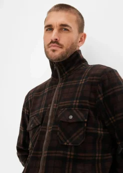 Discount Fleecejacke mit Stehkragen Herren Sweat|Jacken & Mäntel