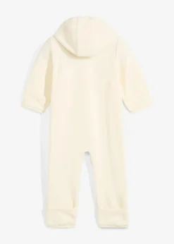 Kinder bonprix Jacken & Outdoor|Overalls & Sets|Fleece-Overall mit Kapuze und durchgehendem Reißverschluss