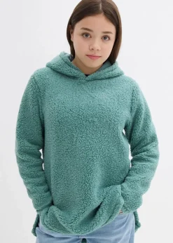 Outlet Fleecepullover Kinder Mädchen 9-16 Jahre·Sweat & Strick