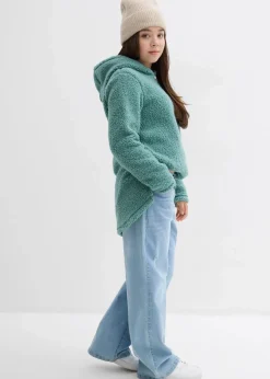 Outlet Fleecepullover Kinder Mädchen 9-16 Jahre·Sweat & Strick