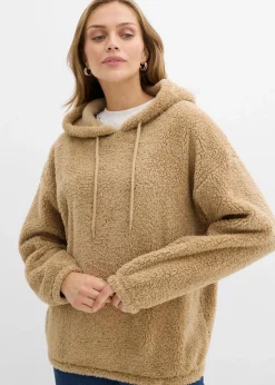 Damen bonprix Bekleidung·Blusen & Tuniken|Sweat|Fleeceshirt aus Teddy