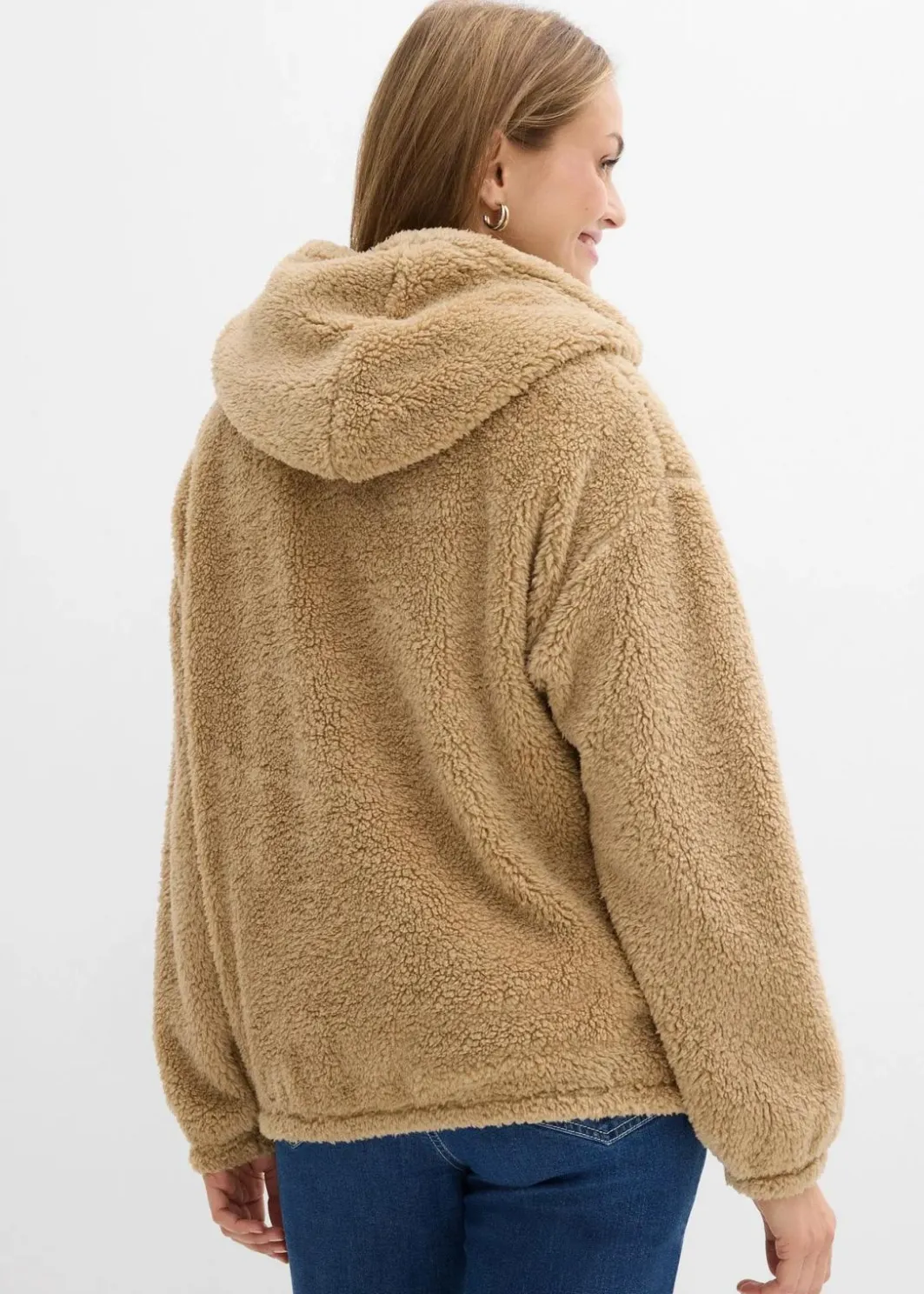 Damen bonprix Bekleidung·Blusen & Tuniken|Sweat|Fleeceshirt aus Teddy