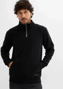 Online Fleeceshirt mit Stehkragen Herren Große Größen|Basics