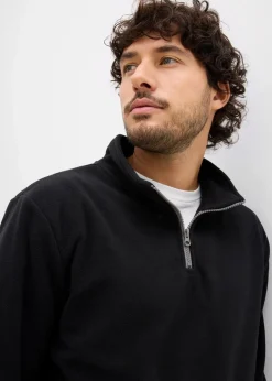 Online Fleeceshirt mit Stehkragen Herren Große Größen|Basics