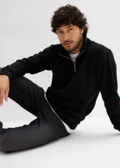 Online Fleeceshirt mit Stehkragen Herren Große Größen|Basics
