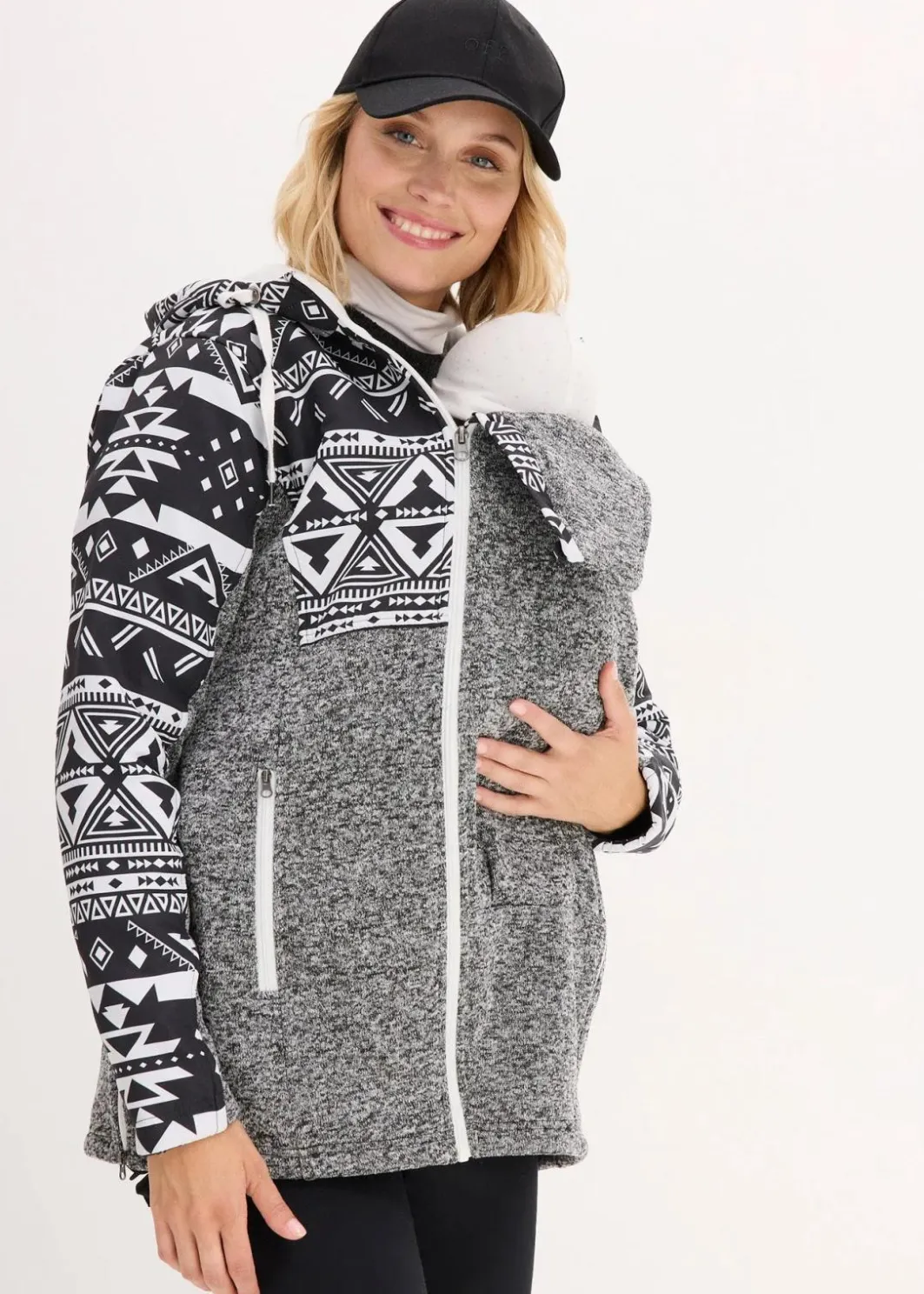 Best Fleece-Umstands- und Tragejacke Damen Bekleidung·Blazer|Umstandsmode