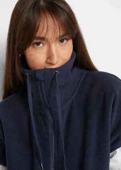Damen bonprix Sweat|Jacken & Mäntel|Fleece-Weste aus recyceltem Polyester