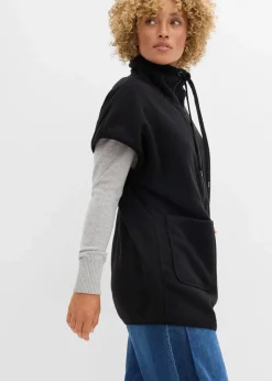 Hot Fleece-Weste aus recyceltem Polyester Damen Nachhaltigere Materialien|Jacken & Mäntel