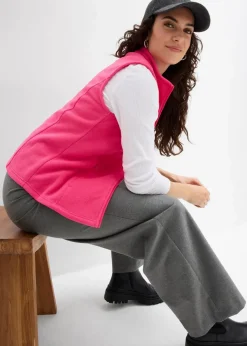 Damen bonprix Bekleidung·Blusen & Tuniken|Bekleidung·Hosen|Fleece-Weste mit Taschen