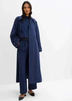 Damen bonprix Bekleidung·Kleider|Zweiteiler & Sets|Fließende Bundfaltenhose