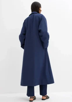 Fließender Trenchcoat Damen Bekleidung·Hosen|Jacken & Mäntel