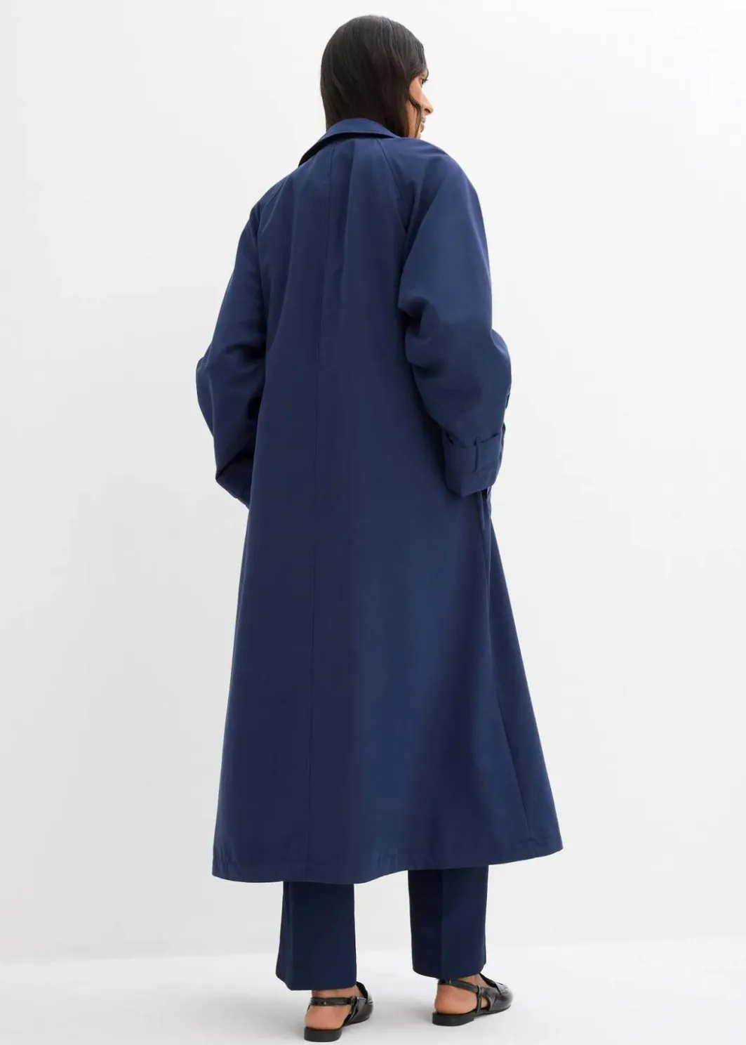 Fließender Trenchcoat Damen Bekleidung·Hosen|Jacken & Mäntel