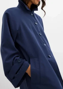 Fließender Trenchcoat Damen Bekleidung·Hosen|Jacken & Mäntel