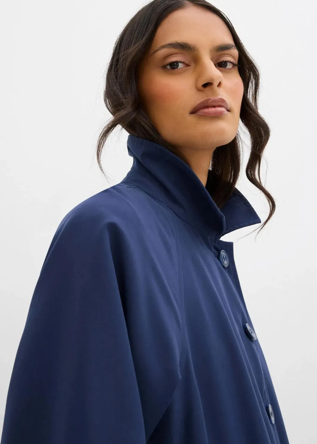 Fließender Trenchcoat Damen Bekleidung·Hosen|Jacken & Mäntel
