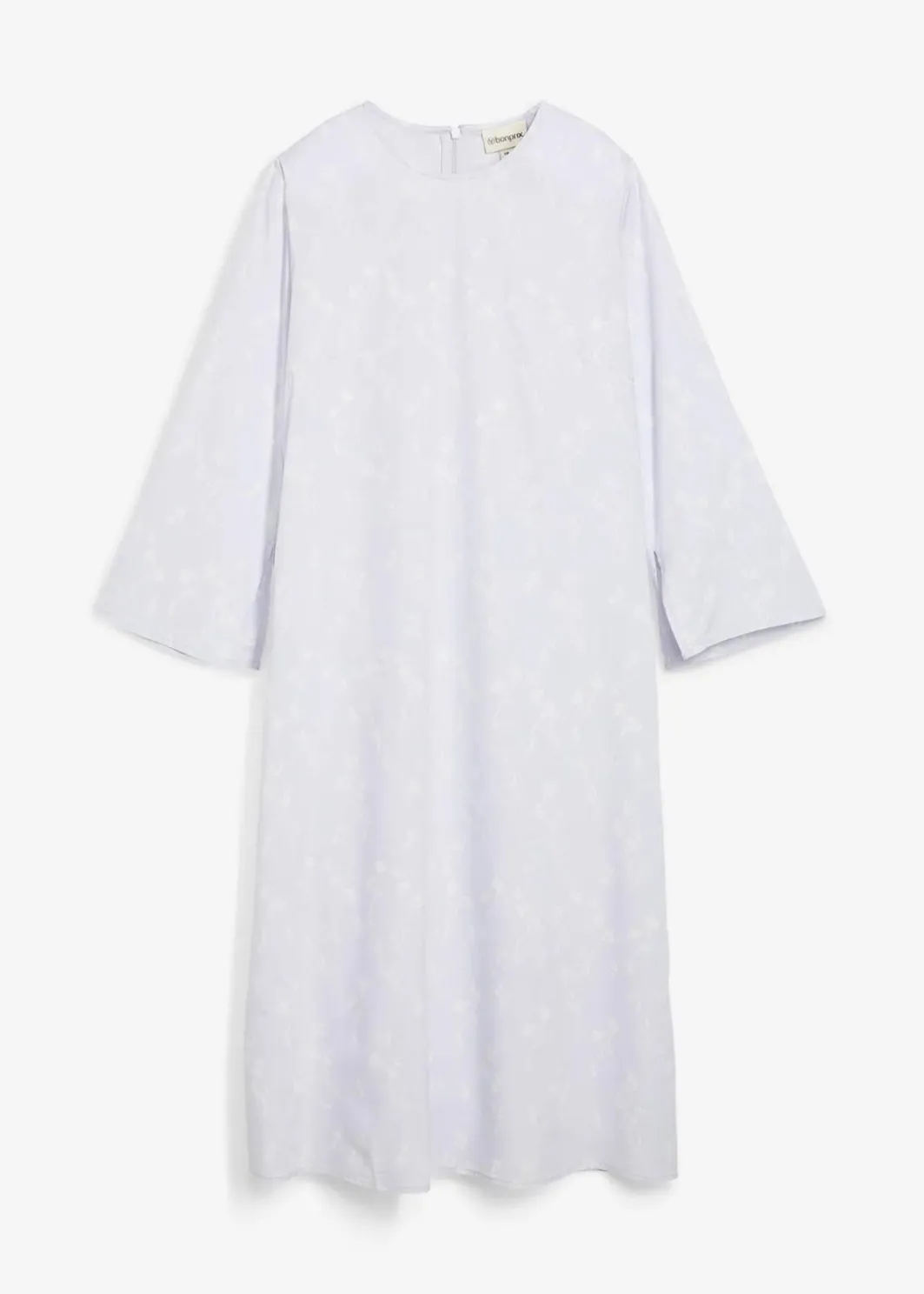 Online Florales Midikleid aus reiner Viskose Damen Bekleidung·Pullover & Strickjacken|Kleider