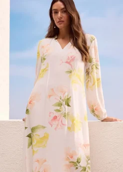 Damen bonprix Bekleidung·Pullover & Strickjacken|Kleider|Fluides Tunika-Kleid