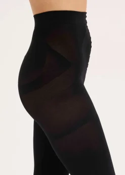 Damen bonprix Wäsche·Socken & Strumpfhosen|Bekleidung·Kleider|Formende ultra-blickdichte Leggings mit Push Up, Belly Control und Komfortbündchen 80 DEN