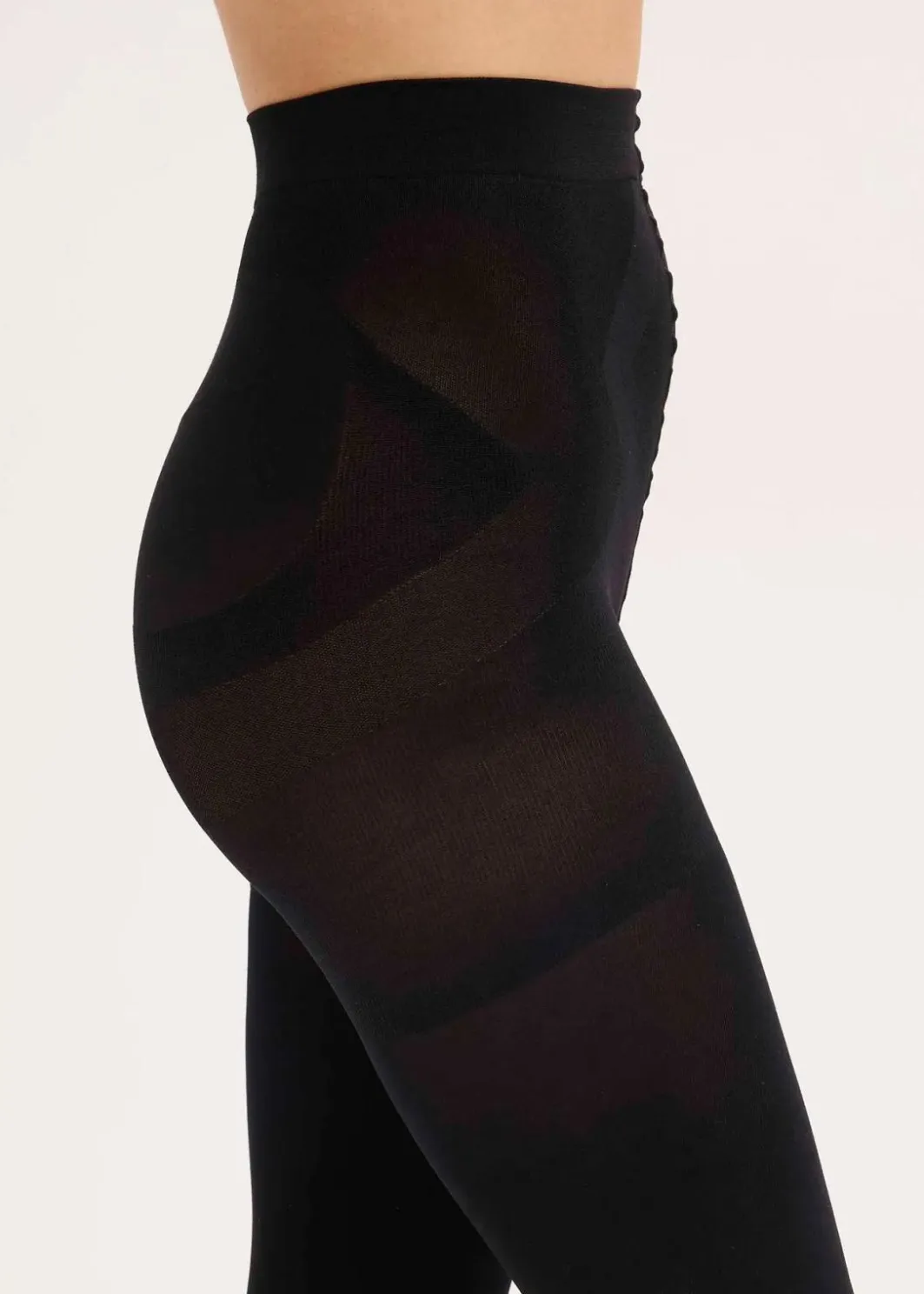 Damen bonprix Wäsche·Socken & Strumpfhosen|Bekleidung·Kleider|Formende ultra-blickdichte Leggings mit Push Up, Belly Control und Komfortbündchen 80 DEN