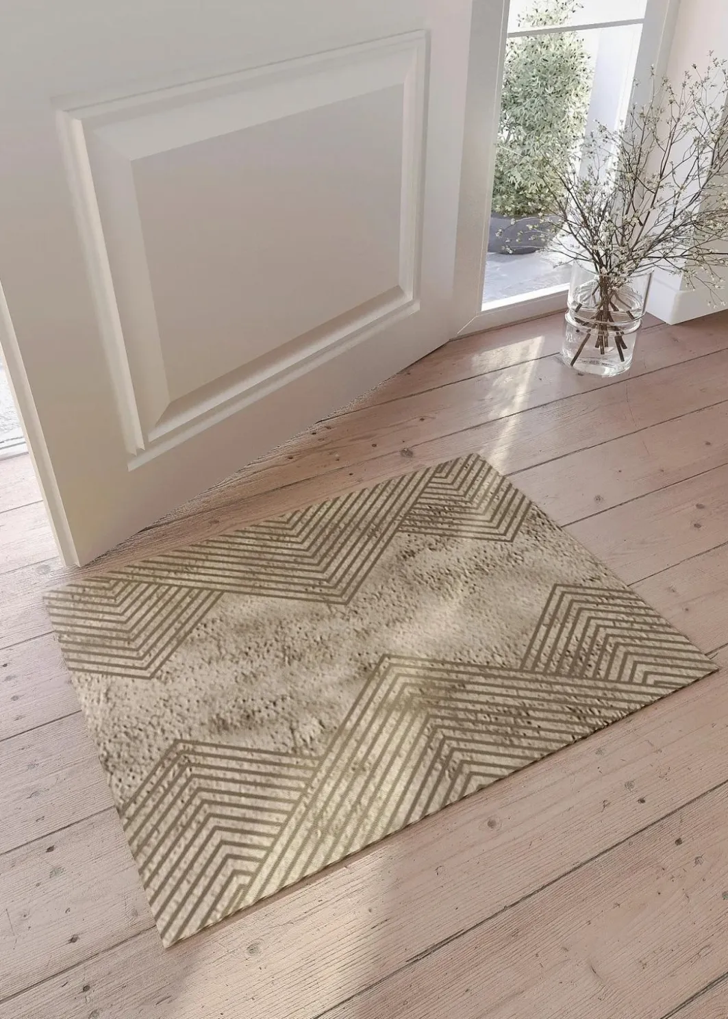 bonprix Fußmatten|Fußmatten|Fußmatte mit graphischem Design