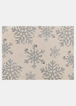 Hot Fußmatte mit Schneeflocken- Design Fußmatten|Fußmatten