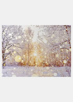bonprix Fußmatten|Fußmatten|Fußmatte mit winterlicher Landschaft