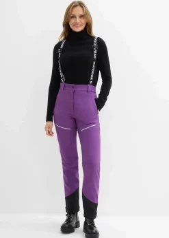 Discount Funktionshose aus Softshell mit Stretch, wasserabweisend Damen Nachhaltigere Materialien