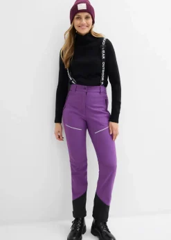 Discount Funktionshose aus Softshell mit Stretch, wasserabweisend Damen Nachhaltigere Materialien