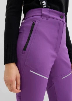 Discount Funktionshose aus Softshell mit Stretch, wasserabweisend Damen Nachhaltigere Materialien