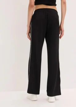 Damen bonprix Bekleidung·Sweat|Bekleidung·Kleider|Funktions-Jogginghose mit Knöpfen, schnelltrocknend