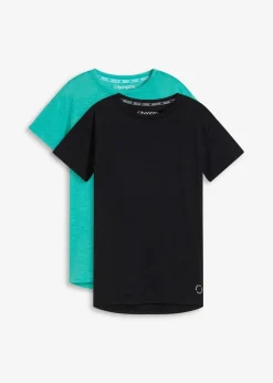 Damen bonprix Bekleidung·Sweat|Sportbekleidung|Funktionsshirt (2er Pack), schnelltrocknend