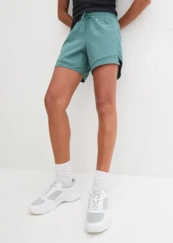 Damen bonprix Bekleidung·Outdoorbekleidung|Bekleidung·Jumpsuits|Funktions-Shorts mit Handytasche
