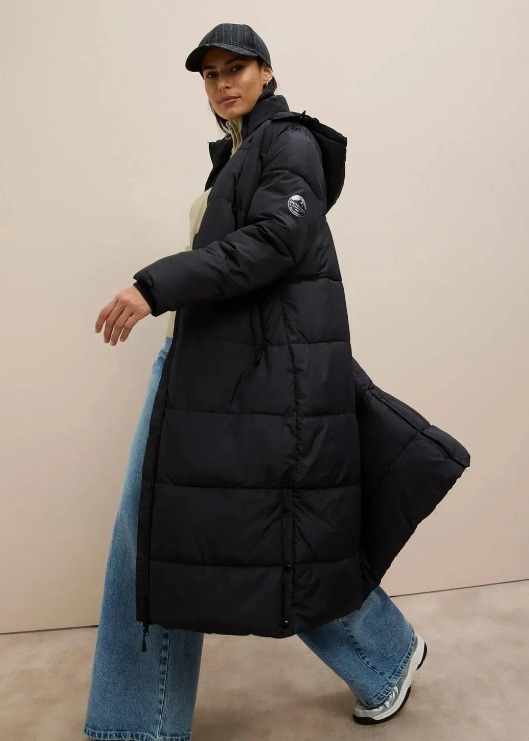 Discount Funktions-Steppmantel mit isolierender Wärmetechnologie Damen Bekleidung·Hosen|Nachhaltigere Materialien