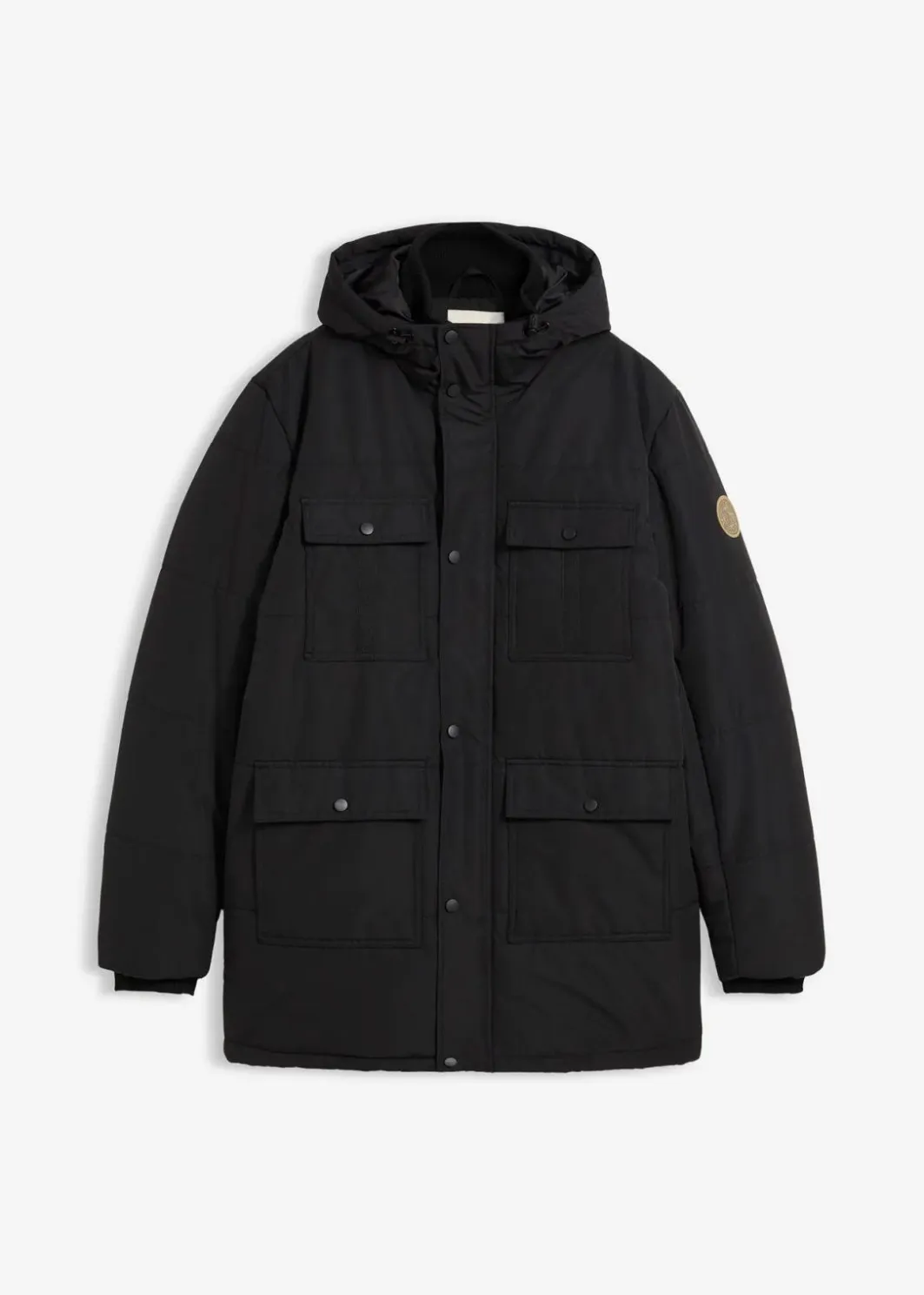 Funktions-Stepp-Parka mit praktischen Taschen, wasserabweisend Herren Große Größen|Jacken & Mäntel