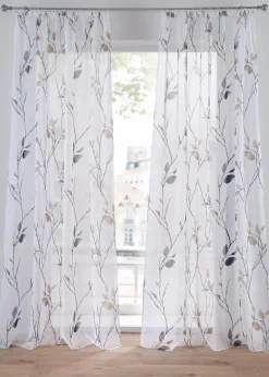 bonprix Gardinen|Gardine aus leichtem Voile (1er Pack)