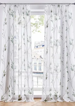 bonprix Gardinen|Gardine aus leichtem Voile (1er Pack)