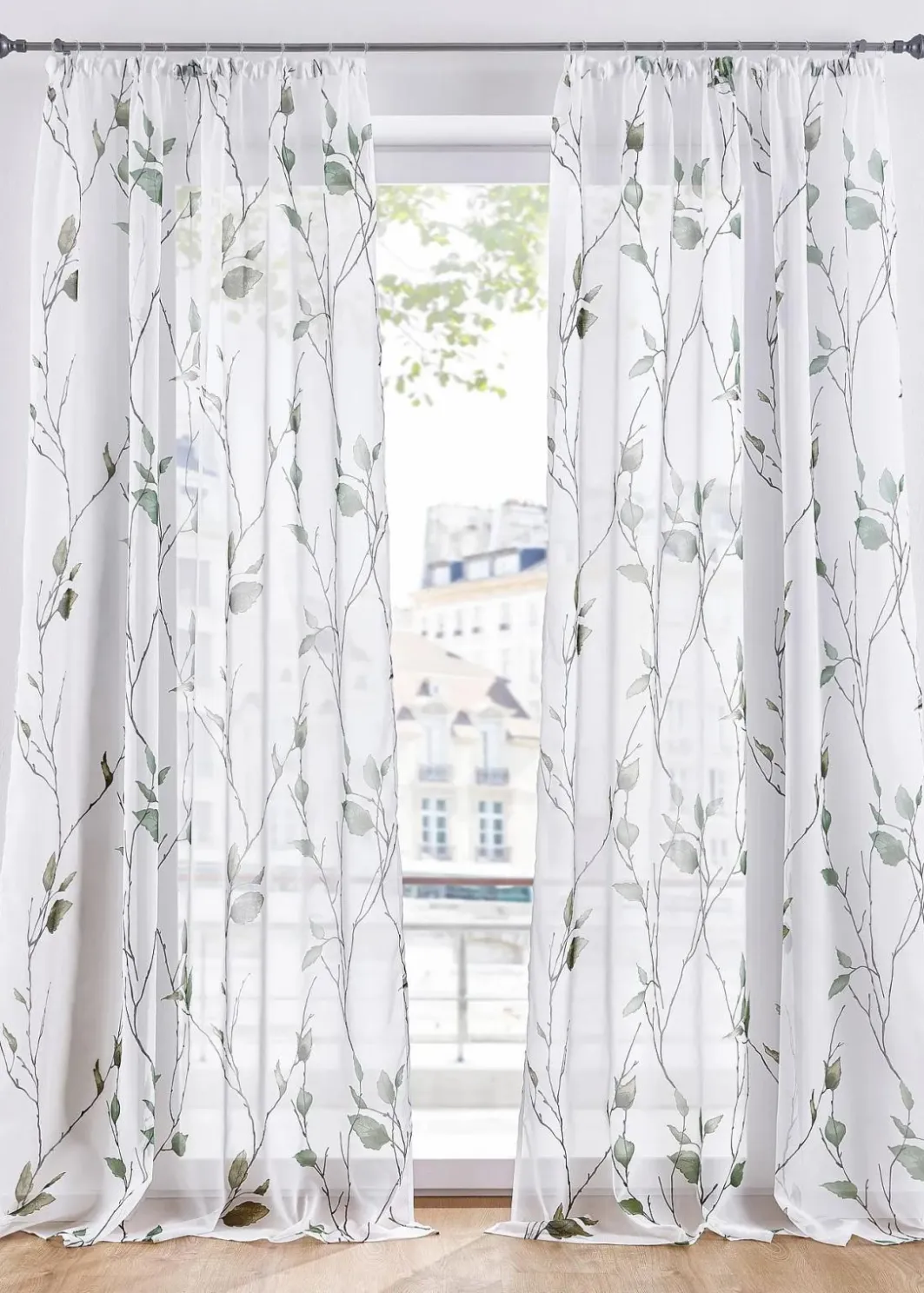 Gardine aus leichtem Voile (1er Pack) Gardinen
