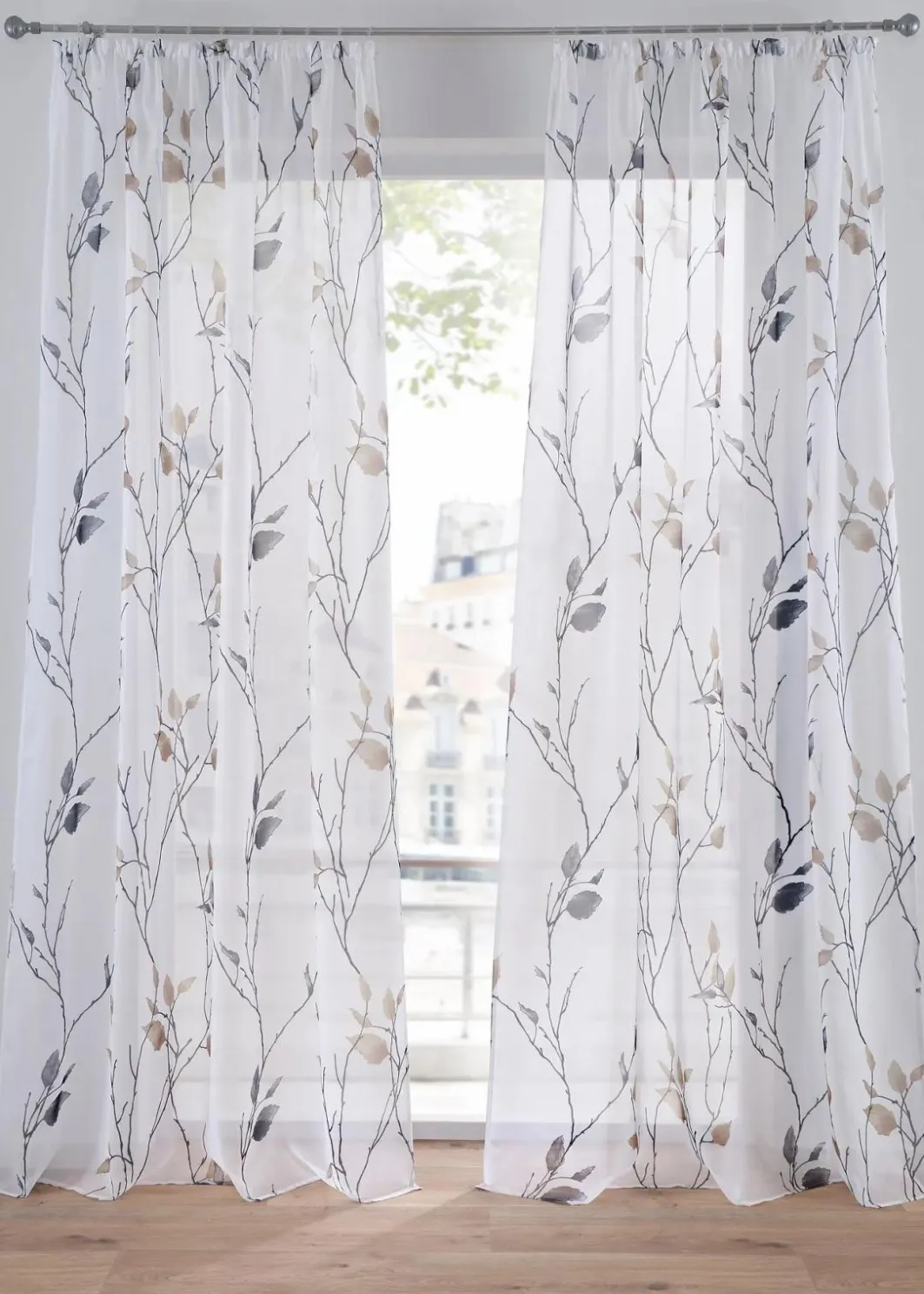 Sale Gardine aus leichtem Voile (1er Pack) Gardinen