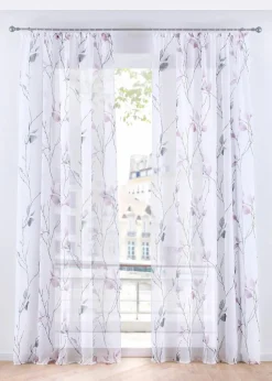 Outlet Gardine aus leichtem Voile (1er Pack) Gardinen