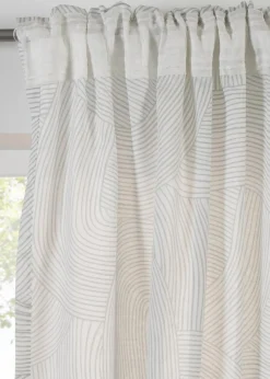 bonprix Gardinen|Gardine aus nachhaltigem Material (1er Pack)