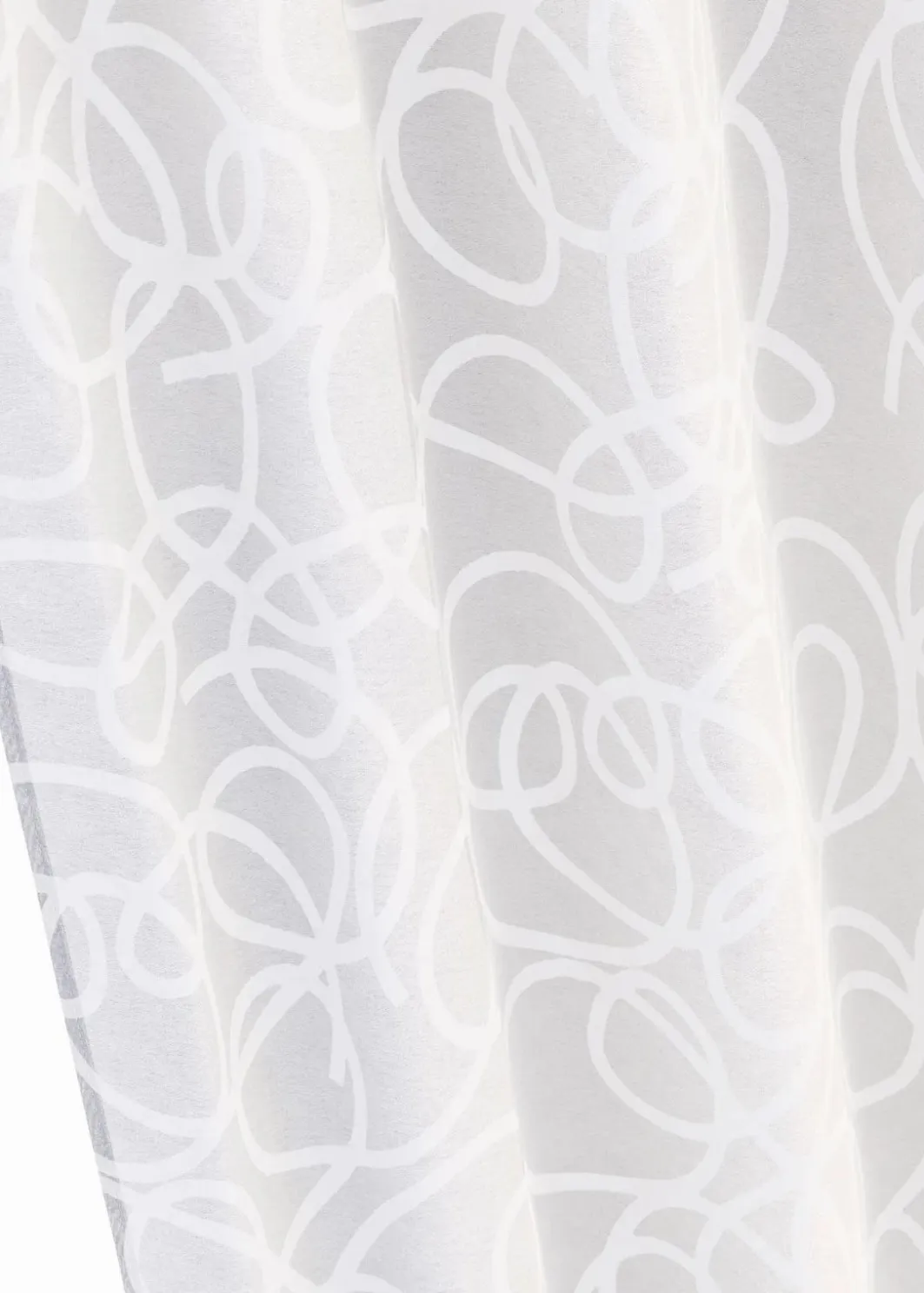 New Gardine mit Druck mit recyceltem Polyester (1er Pack) Gardinen