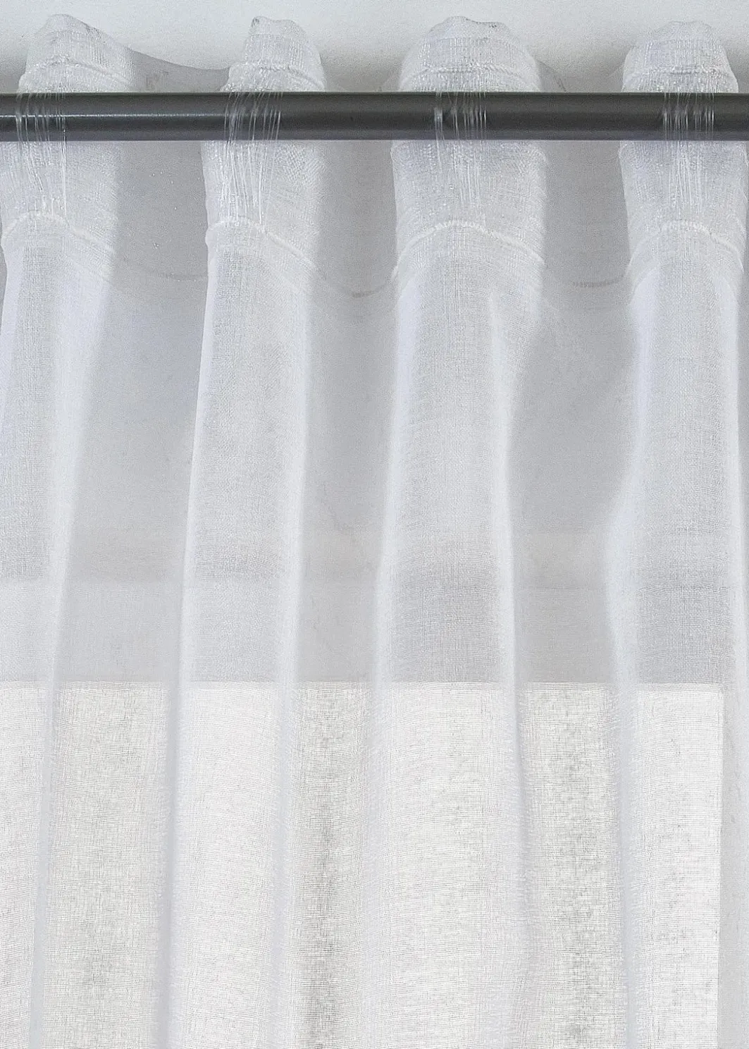 Sale Gardine mit feinem Glanz Druck (1er Pack) Gardinen