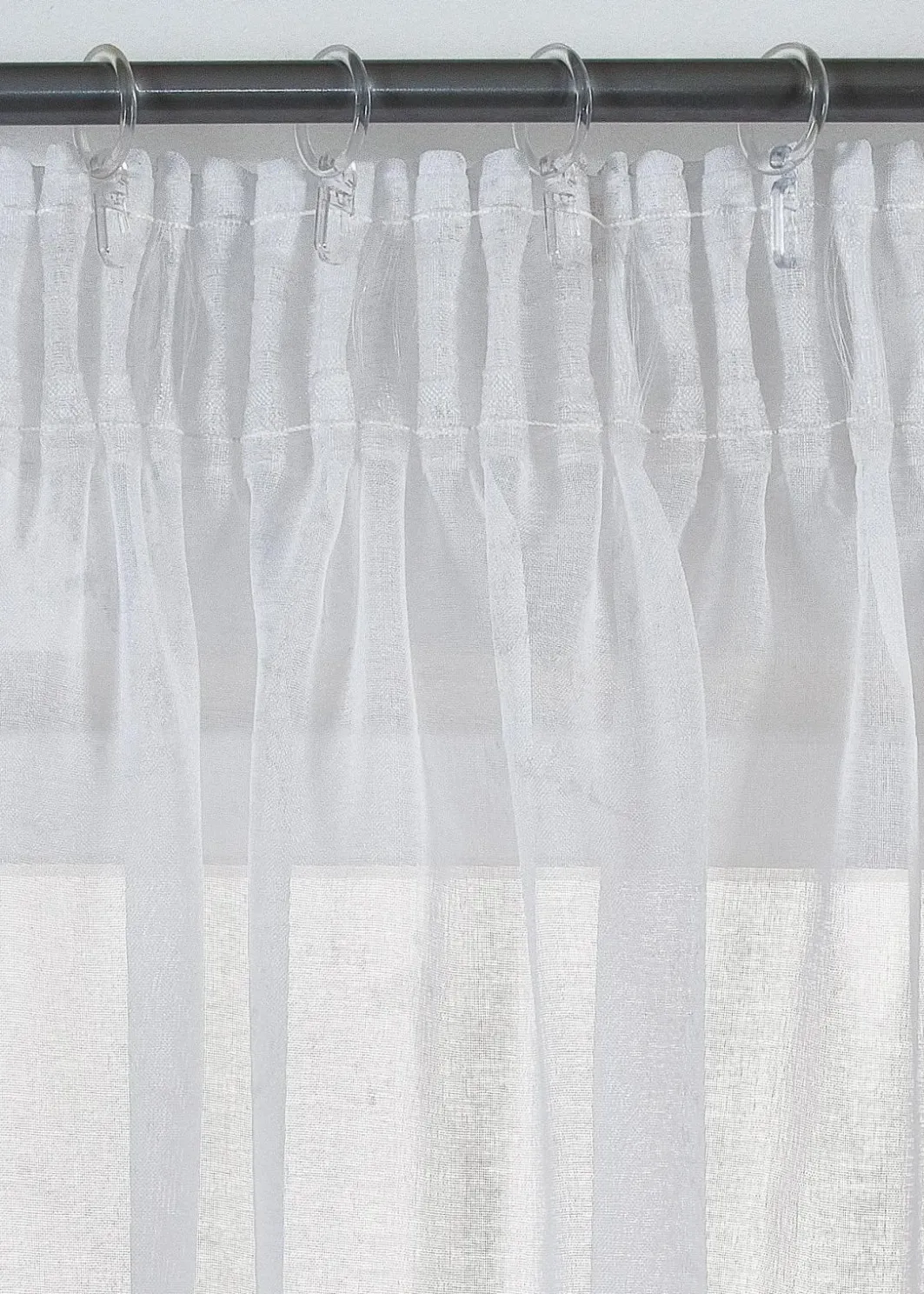 Sale Gardine mit feinem Glanz Druck (1er Pack) Gardinen