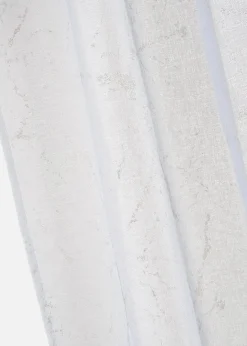 Sale Gardine mit feinem Glanz Druck (1er Pack) Gardinen