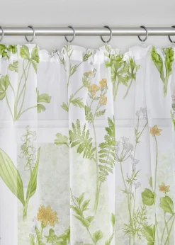 Gardine mit floralem Druck (1er Pack) Gardinen