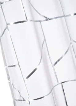 Gardine mit Glanzdruck (2er Pack) Gardinen