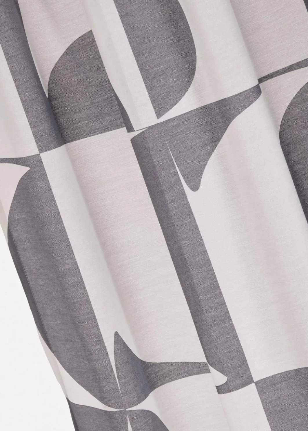 bonprix Gardinen|Gardine mit grafischem Druck aus recycelten Polyester (1er Pack)